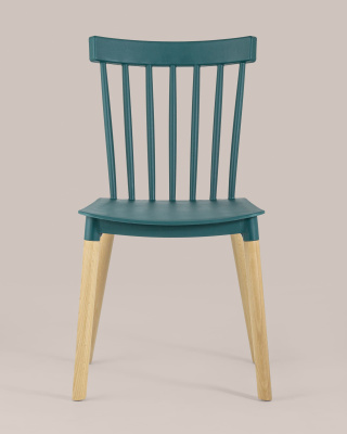 Стул Field пластик темно-бирюзовый. Фото