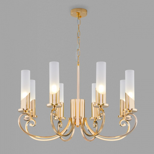 Подвесная люстра Eurosvet Banci 60117/8 золото. Фото №2