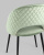 Стул Меган велюр с ромбами фисташковый фото Стул Меган велюр с ромбами фисташковый. Фото №9