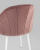 Стул Логан велюр пыльно-розовый белые ножки фото Стул Логан велюр пыльно-розовый белые ножки. Фото №8