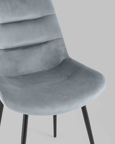 Стул Остин велюр серый. Фото №9