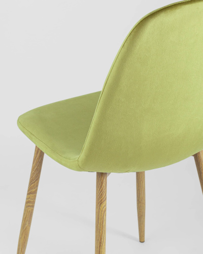 Стул Валенсия велюр фисташковый. Фото №8