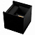 DH012, 2*3W, 450Lm, 4000K, черный, 100*100*100
