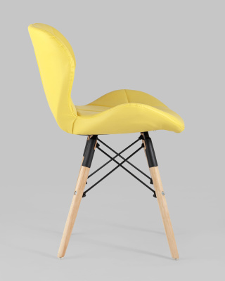 Стул Бон экокожа желтый. Фото №4