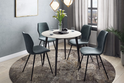 Олимп 2 Стол (обеденный) камень светлый/венге. Фото №2