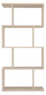 Стеллаж Polini Home Smart, древесина коричневая светлая дуб. Фото №4