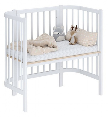 Кроватка Polini kids Simple 105, белый. Фото №3