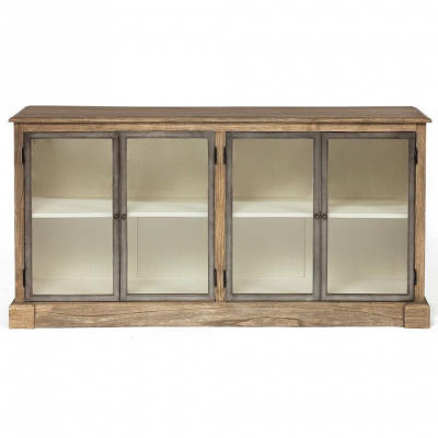 Буфет Secret De Maison BUFFET 3 (mod. BKC 13-07) красное дерево/металл, 170х44х85,5см, античный дуб. Фото