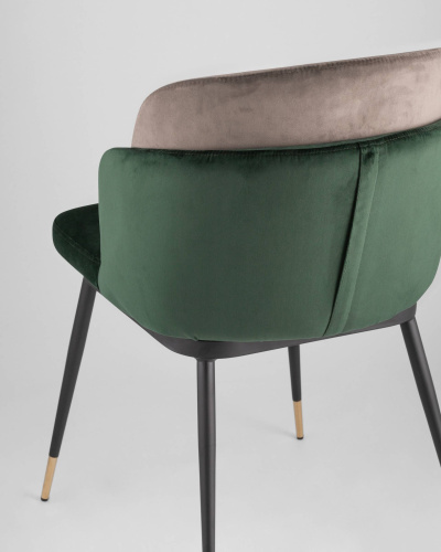 Стул Пенелопа зеленый. Фото №8