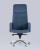 Кресло руководителя Лестер микровелюр темно-синий. Фото №5