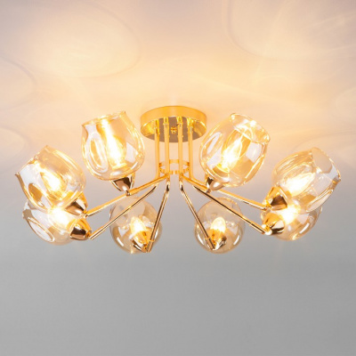 Потолочная люстра Eurosvet Marci 30164/8 золото. Фото №2