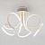 Потолочная люстра Eurosvet Arcana 90111/5 белый 80W