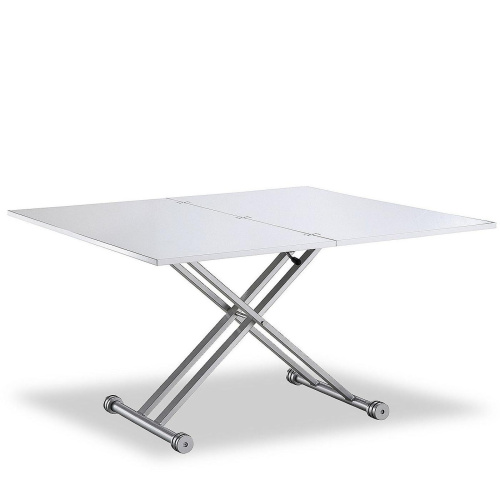 Стол-трансформер В2166 белый лак. Фото №1