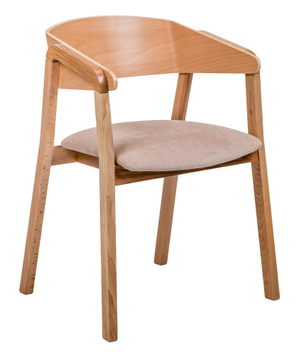 Стул Dalia bianco беж. Фото №1