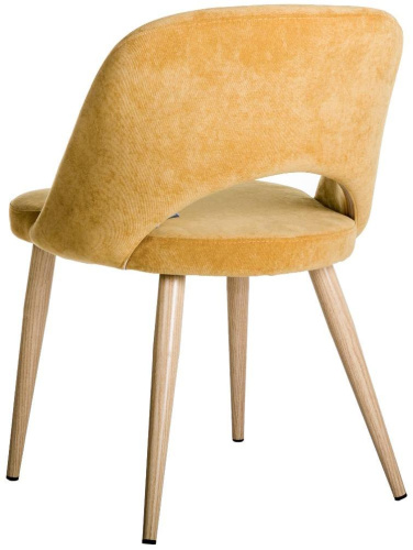 Кресло Lars Жёлт/Натуральный Дуб. Фото №5