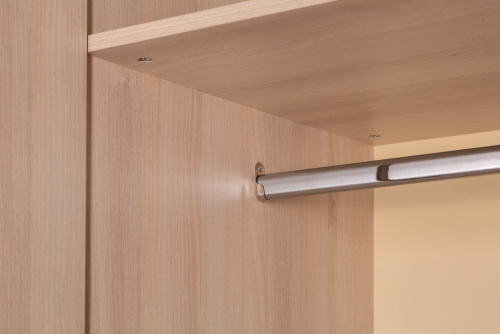 Шкаф двухстворчатый с зеркалами Сканди Жемчужно-белый. Фото №8