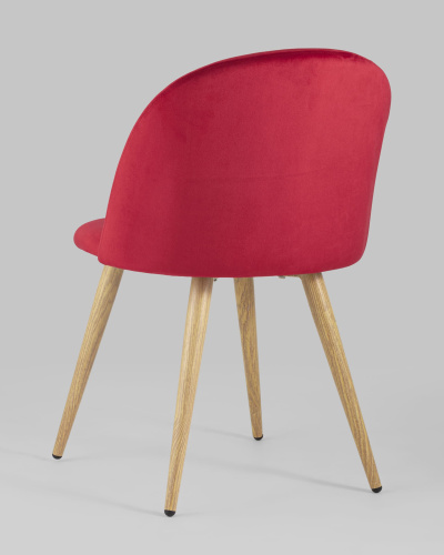 Стул Лион велюр красный. Фото №7