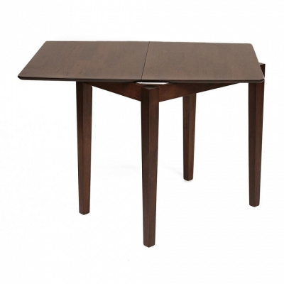 Стол TEMPIO (mod. F-SR3220VD W4)дерево гевея/мдф, 52.5x80(80x105)x76см, walnut (орех). Фото №2