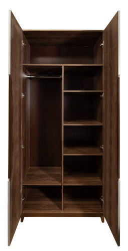 Шкаф двухстворчатый с зеркалами Сканди Сапфир. Фото №5