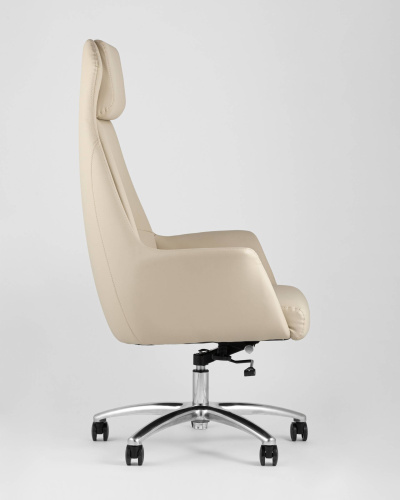 Кресло руководителя TopChairs Viking бежевое. Фото №6