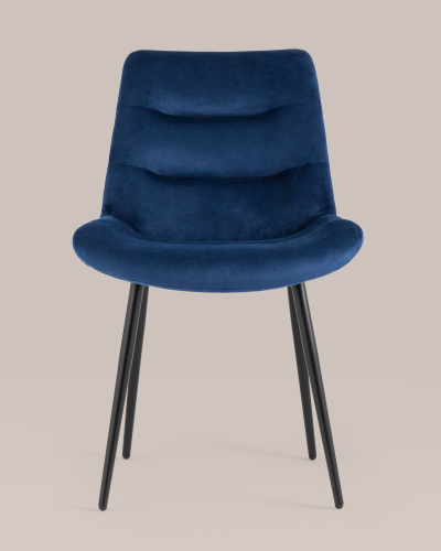 Стул Остин велюр синий. Фото №5