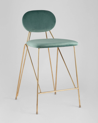 Стул Элис полубарный мятный. Фото