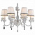 Подвесная люстра Arte Lamp Cherubino A5656LM-6WG