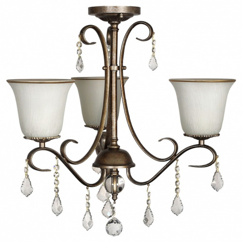 Люстра на штанге Arti Lampadari Borgese Borgese E 1.1.3.602 GB. Фото №1