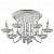 Потолочная люстра Odeon Light Barra 2698/8C